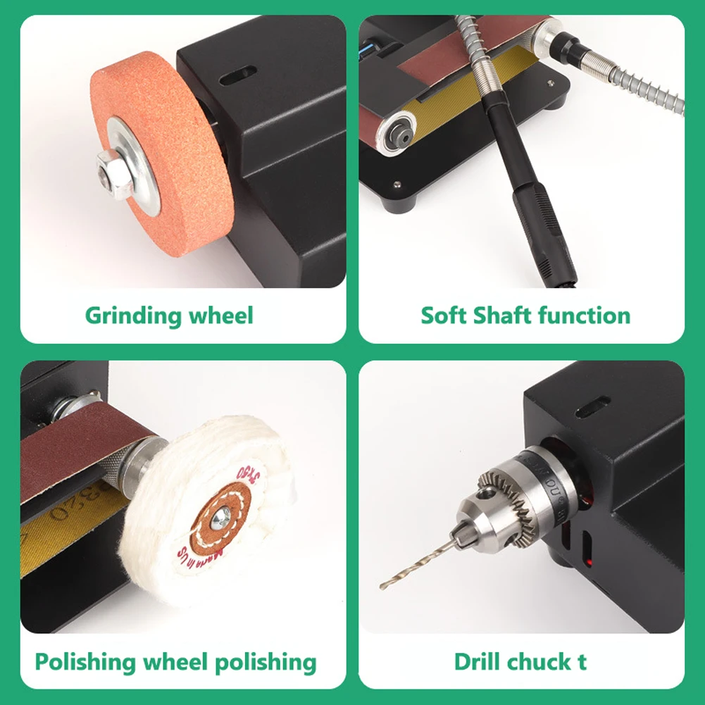 250W Electric DIY Polishing Machine Grinding Fixed Angle Grinder Stepless Speed Regulation Metal Rust Removal/Bodhi | Инструменты