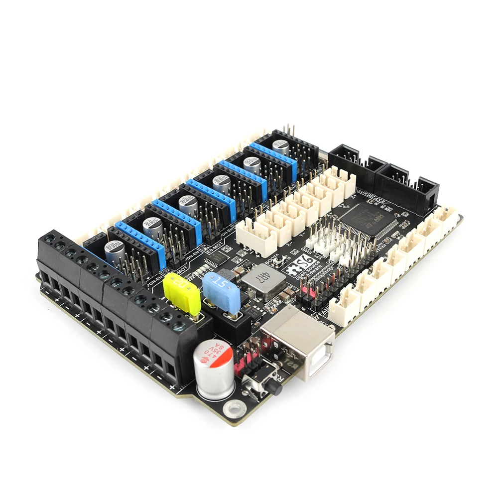 S6 V1.2 32 бит плата XH разъем плата управления Поддержка 6X TMC драйверы Uart/SPI Летающий провод VS F6 V1.3 SKR V1.3