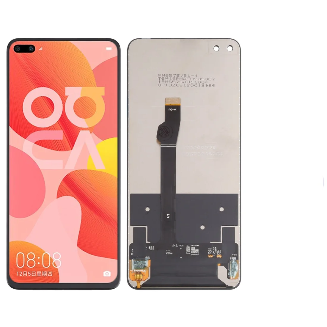 Экран для Huawei Honor View 30 V30 View30, ЖК-дисплей с дигитайзером в  сборе, сенсорный ЖК-дисплей для Huawei Nova 6 NOVA6, дисплей, Запасная  часть | AliExpress
