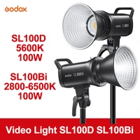 godox sl100d 5600k led studio video light sl100bi bi color 2800 6500k 100w bowens mount outdoor shooting photography lighting