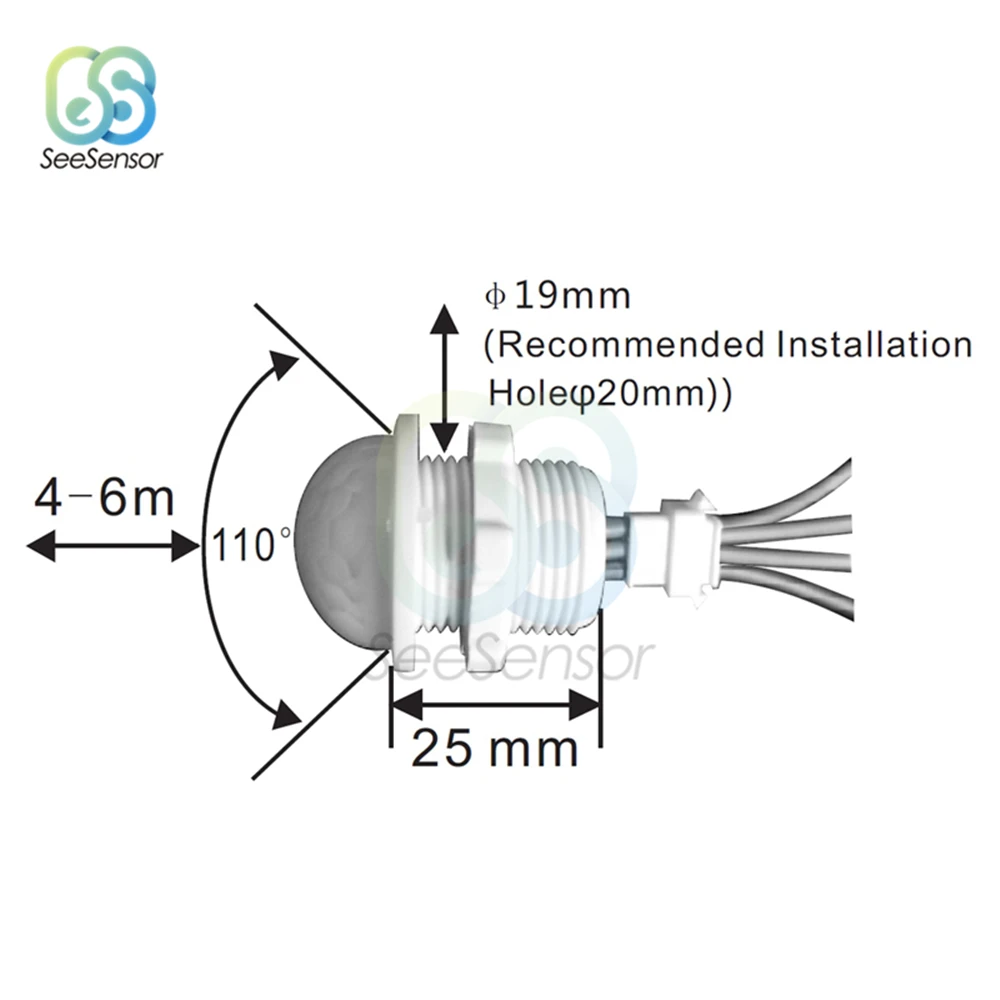 Мини-светильник с PIR-датчиком умный переключатель светодиодный светильник