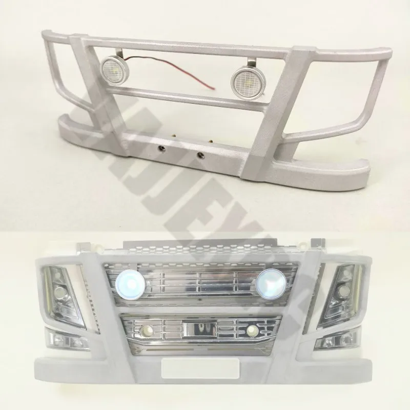 Металлический Передний фонарь Светодиодный прожектор для масштаба 1/14