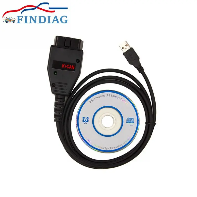 Диагностический сканер OBD2 для VW/Audi/Skoda VAG K-line Commander 1 4 FTDI FT232RL PIC18F25K80 | Автомобили и