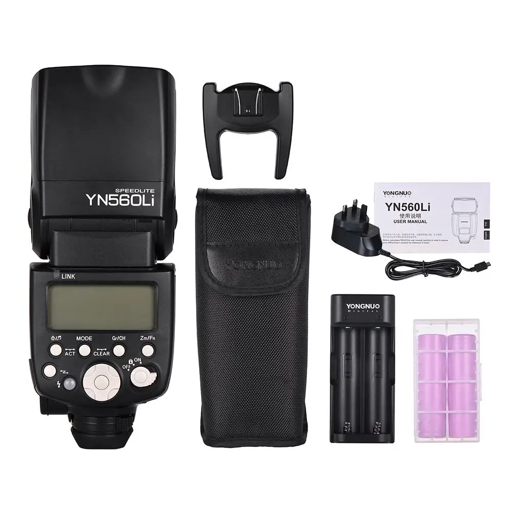 

YONGNUO YN560Li Speedlite 5600K
