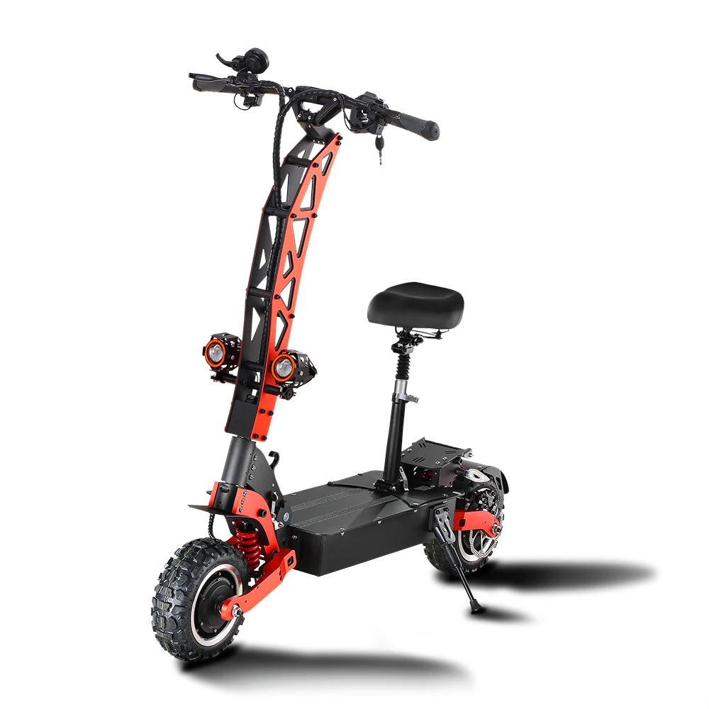 

Electric Scooter 5600W 60V 33Ah Powerful Hoverboard Electric Off Road Skateboard Adult Scooter Motor Skateboard Dual Drive