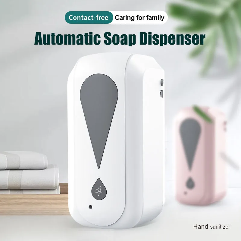 

1.2L Automatic Hand Sanitizer Dispenser Touchless Hand Soap Machine Hospital School Wall-mounted Alcohol Mist Spray Dispenser
