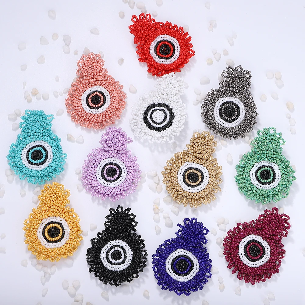 Висячие серьги Best lady с бусинами для женщин свадебные богемные специальные