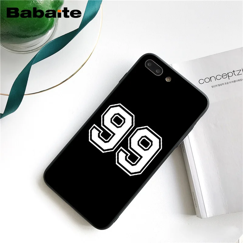 Babaite футбол счастливое число и буква чехол для телефона iphone 11 Pro 11Pro Max X XS MAX 6 6s 7 7plus 8 8Plus 5 5S SE XR