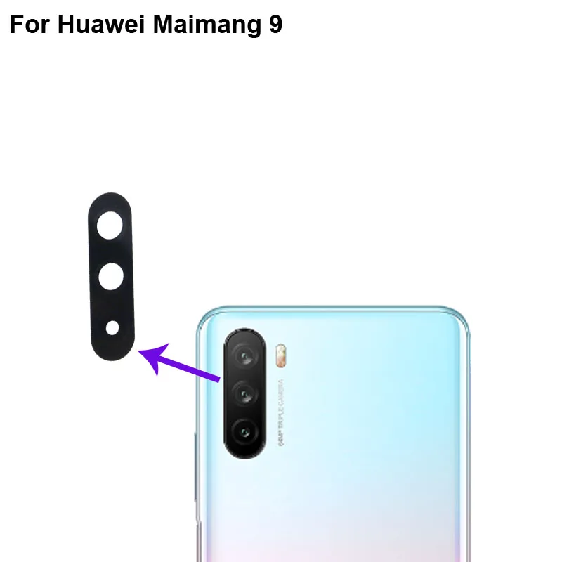 

2 шт., стеклянные линзы для задней камеры Huawei Maimang 9