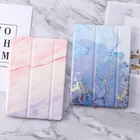 Чехол для iPad 10,2 7 8 th, Чехол для iPad Air 2 9,7 2017 2018, мраморный чехол для планшета iPad 234 Mini12345 Pro 9,7 11 10,5 air 3