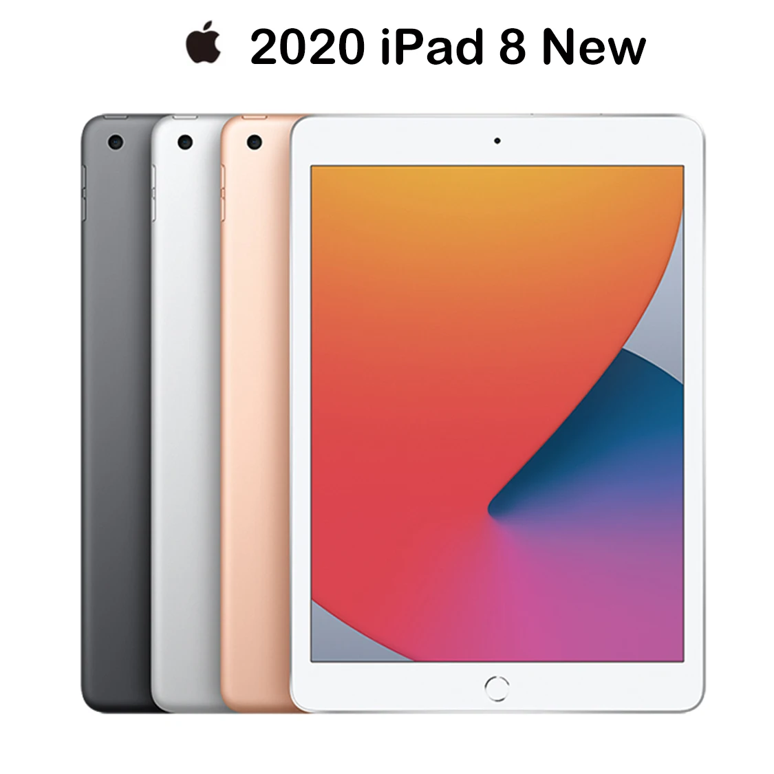

Original Apple iPad 8 New iPad 2020 WiFi 8th Generation 32GB/128gb Tablet A12 Bionic Chip 10.2 inch Retina Display IOS Tablet