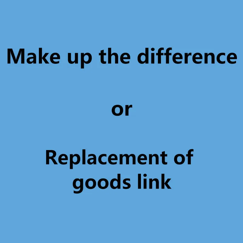 Make up the freight, or make up the special link of goods