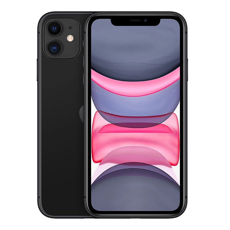 Оригинальный б/у Смартфон Apple IPhone 11 64 ГБ A13 двойная камера 12 МП водозащита IP68 две