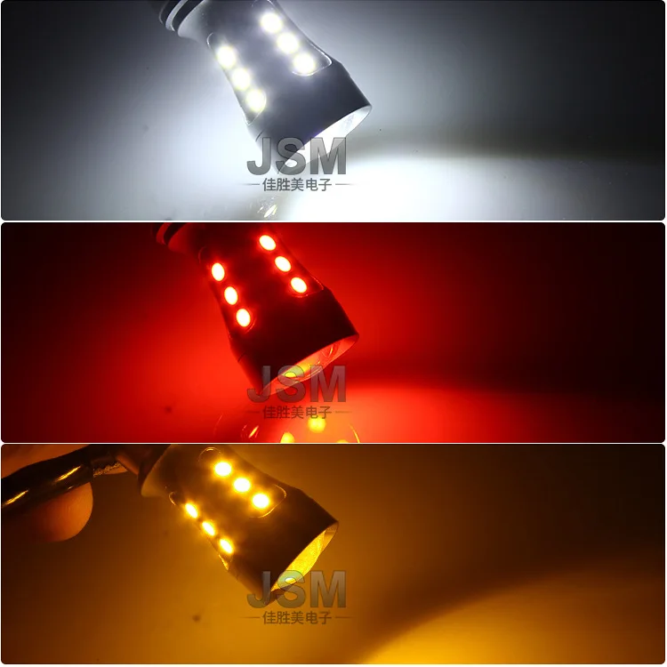 Новый светодиодный стоп светильник 1156 1157 T20 T25 3030 18smd стоп-сигнал сигнал поворота