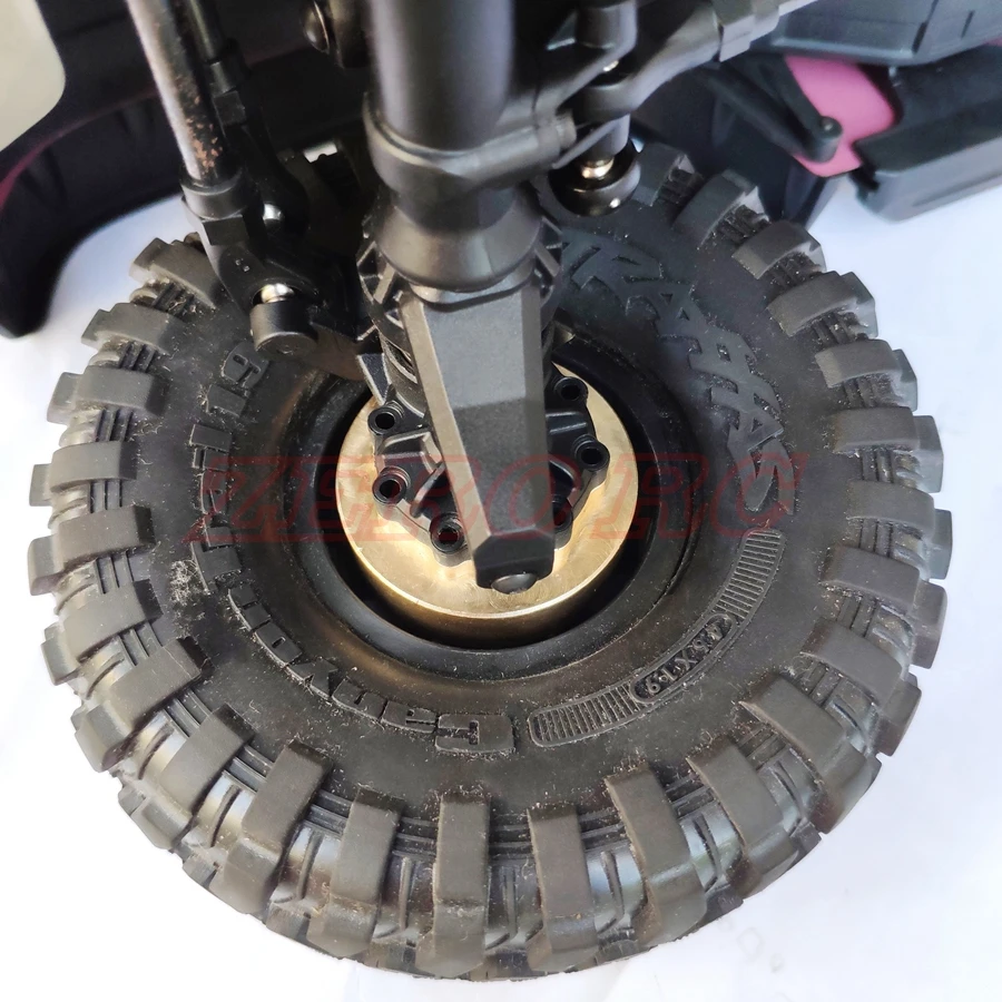 2Pcs Heavy Weight Brass Front Rear Steering Knuckle Portal Cover For Traxxas TRX-4 1/10 RC CAR | Игрушки и хобби