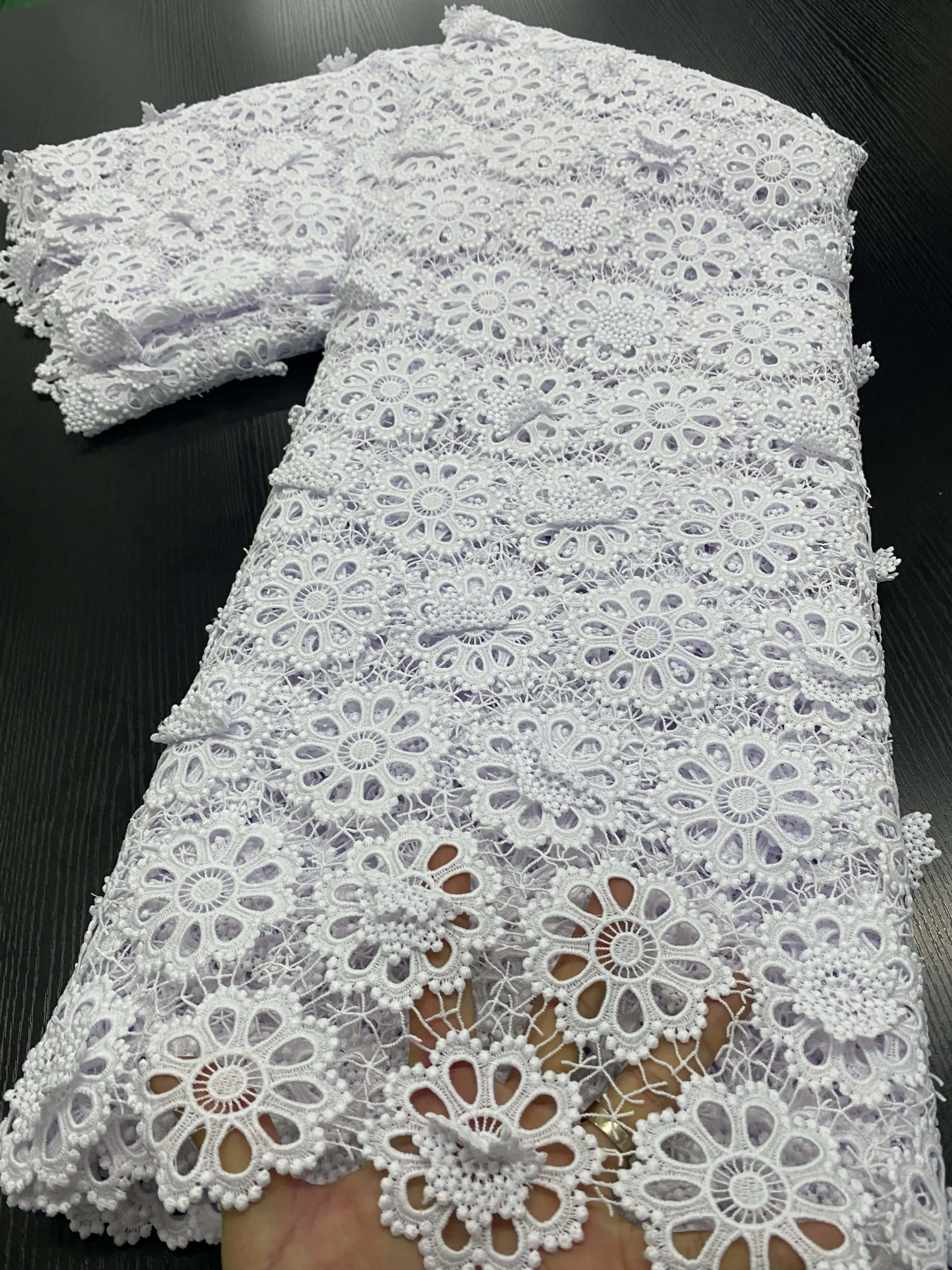 Африканский гипюр кружевная ткань 2020 высококачественное кружево новейшая