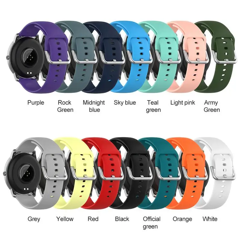 

Soft Silicone 22mm Watchband Strap For Xiaomi Haylou Solar LS05 Original Smart Wristband Bracelet For Xiaomi Haylou Solar Correa