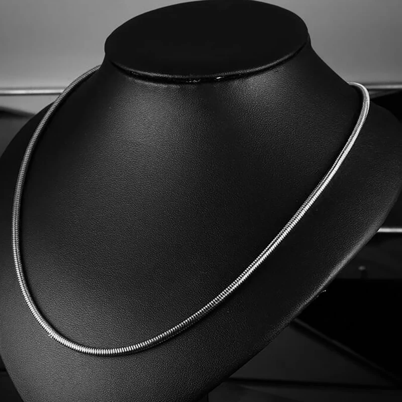 Женская Длинная цепочка из нержавеющей стали 24 дюйма|chain necklace|necklace wholesalenecklace for men |