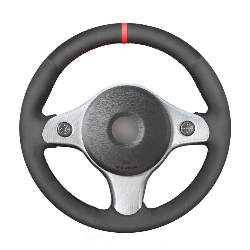 

Ручная работа, черная замша, искусственная кожа для Alfa Romeo 159 2006 2007 2008 2009 2010 2011