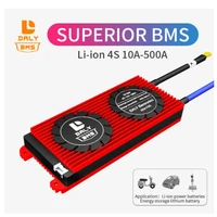 bms 18650 lithium battery pack li ion 4s li ion 18650 bms 12v 15a250a common port with balance for solar energy battery bms