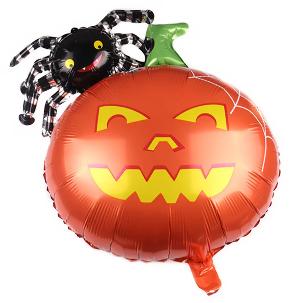 Фольгированные воздушные шары на Хэллоуин Череп вампир летучая мышь аксессуары
