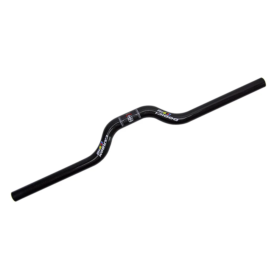

DODICI 25.4mm Carbon fiber BMX Handlebar Toddler bike handlebar 3K Gloss Bicycle handle Parts 400/420/440/520/560/600/640/680mm