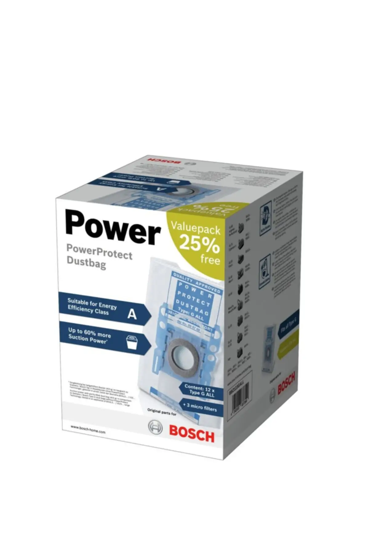 

MHK Parts G All Power Protect Dust Bag-12 Pcs