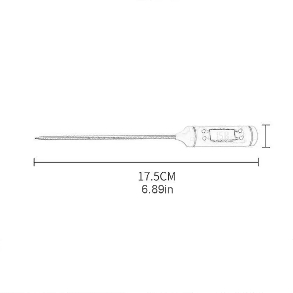 

Kitchen Food Thermometer steel BBQ metal aquarium quick reading coffee freezer food kitchen multifunctional thermometer