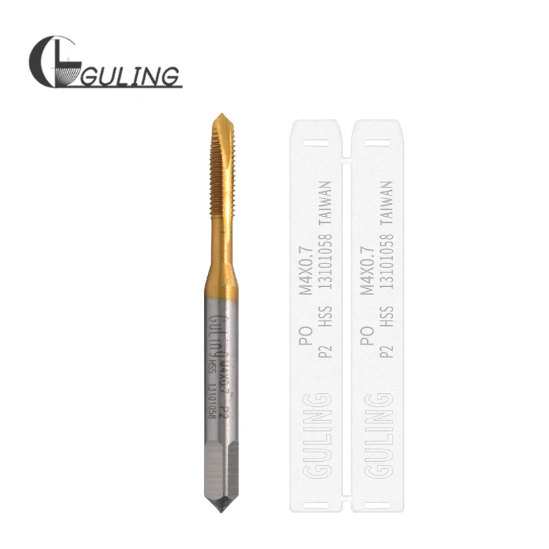 

HSS Metric With TIN Spiral Pointed Tap M2 M2.5 M3 M4 M5 M6 M8 M10 M12 M16 M18 M20 X0.4 X0.7 X1.5 X2 Machine Screw Thread Taps