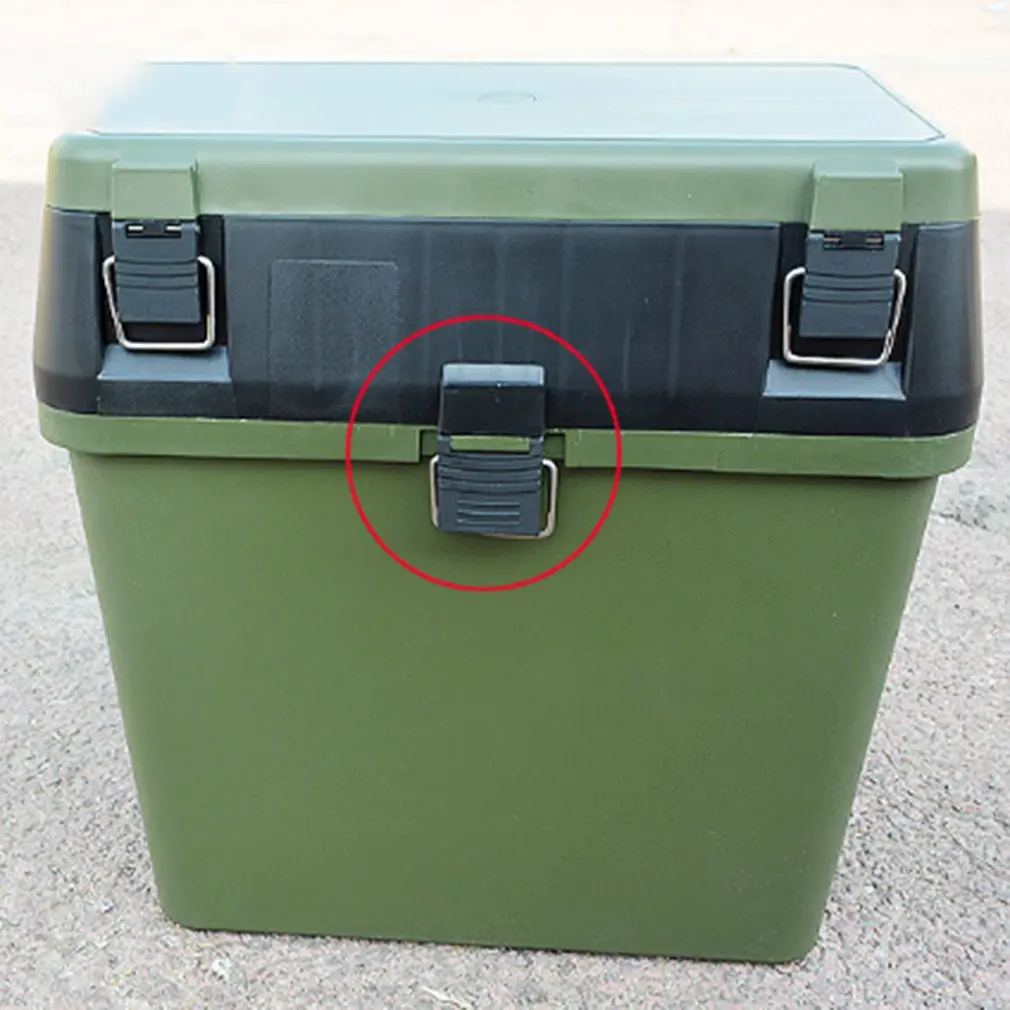 36*37*20cm Big Capacity Fishing Tackle Box High Quality Portable Live Camping Seat Belt Buckle Design | Спорт и развлечения