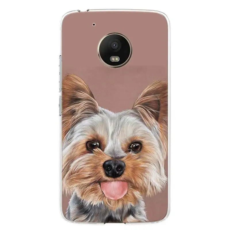 yorkshire terrier dog phone case for motorola moto one fusion plus vision g9 power g8 g7 play g6 g5 g5s e6 cover case shell free global shipping