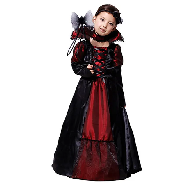 Maleficent Dress 2 Платье-пачка «злой королевы» для девочек, костюм ведьмы для косплея, детское праздничное бальное платье, детская одежда для ролевых игр - Цвет: Maleficent Dress 2