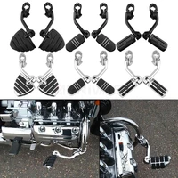 high quality highway pegs engine guard foot pegs footrest for harley electra road glide for honda for yamaha for kawasaki parts