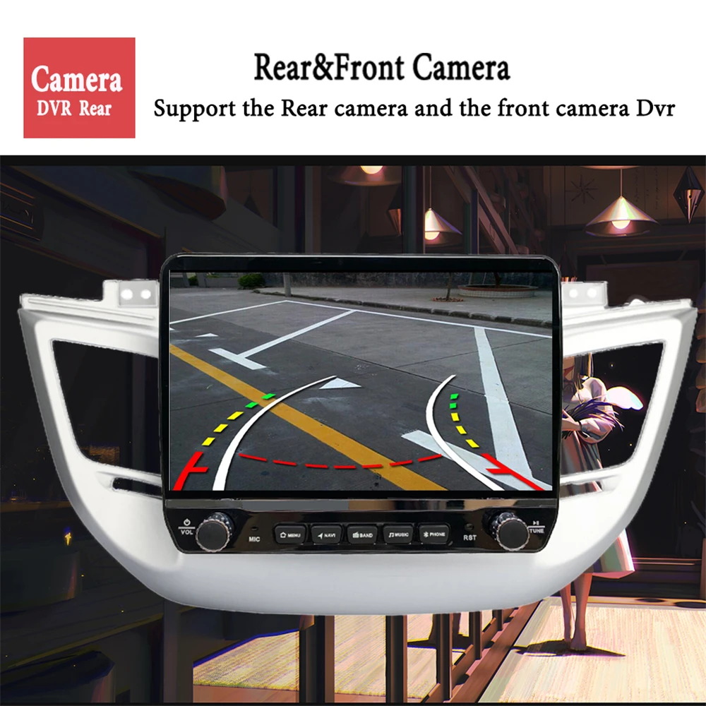 $181.93 Android 11.0 car dvd for Tucson 3 ix35 2015 2016 2017 2018 gps navigation raido video audio 4G RAM