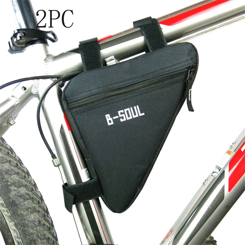 Новинка 2 шт. велосипедная Рама передняя Труба сумка для велосипеда держатель