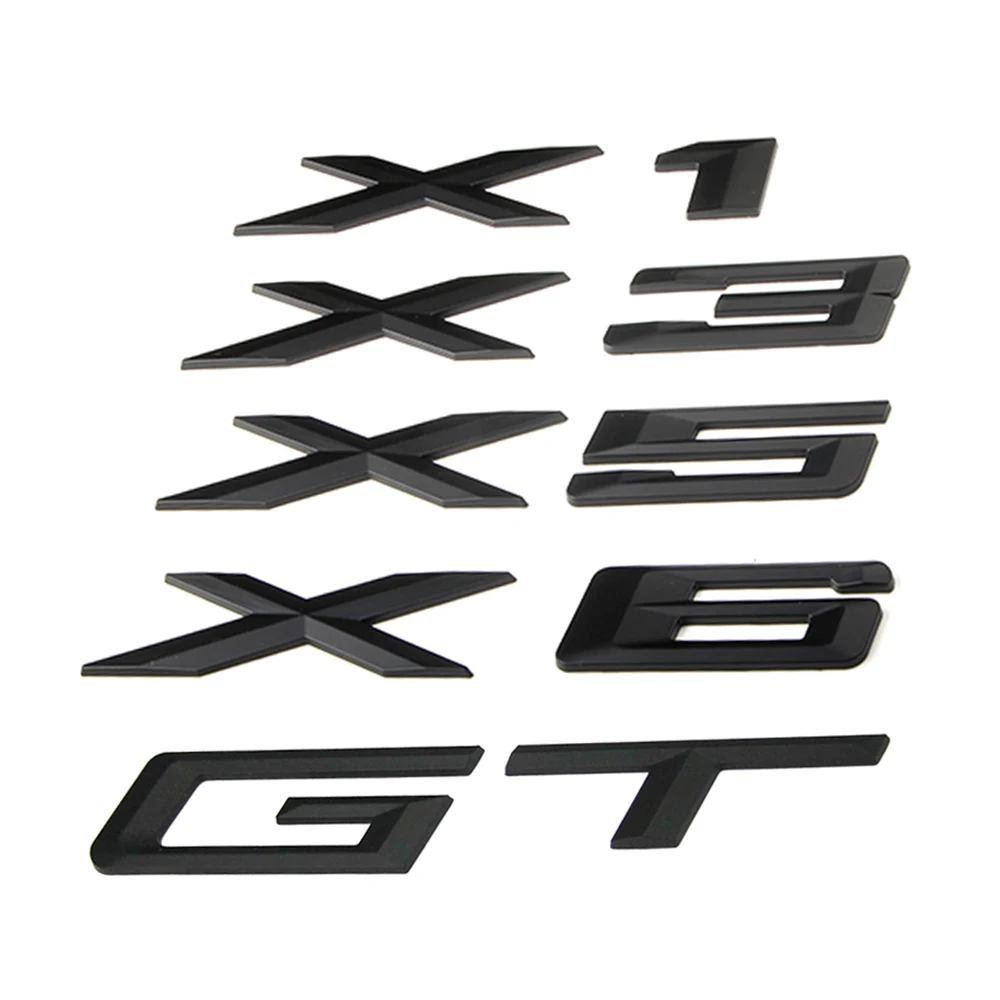 Наклейка с логотипом на задний багажник для BMW M Performance X1 X3 X5 X6 GT E53 E70 E71 E72 E83 G01