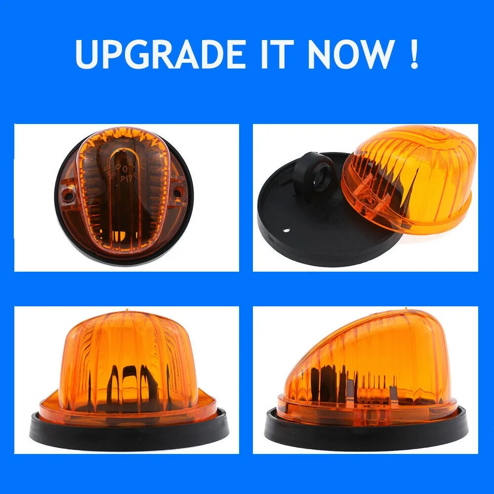 

RV Cab Marker Lights Replacement Running Lamp With T10 Plug Base For Truck