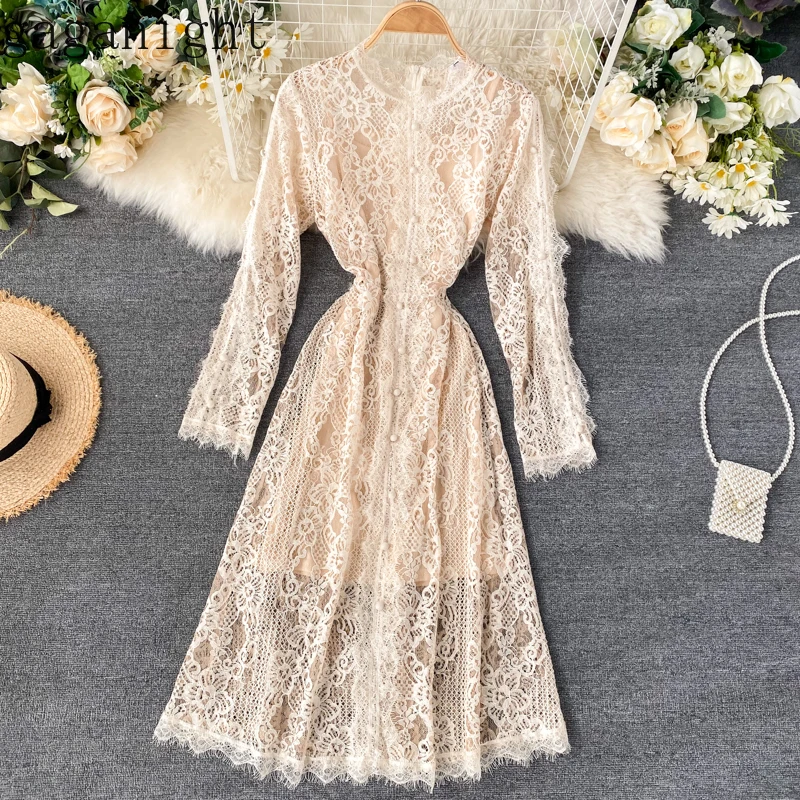 Gaganight кружевное элегантное для женщин макси вечерние облегающее платье с длинным