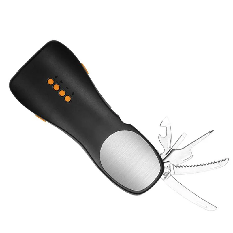 

Frequency Modulation Radio FM Mini Portable Radio Multifunctional Knife Tools Mobile Phone Charging Hand Power Generation