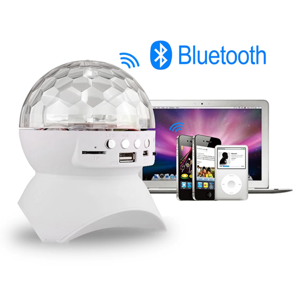 Bluetooth динамик ET вечерние для дискотеки и диджея со встросветильник кой студийные