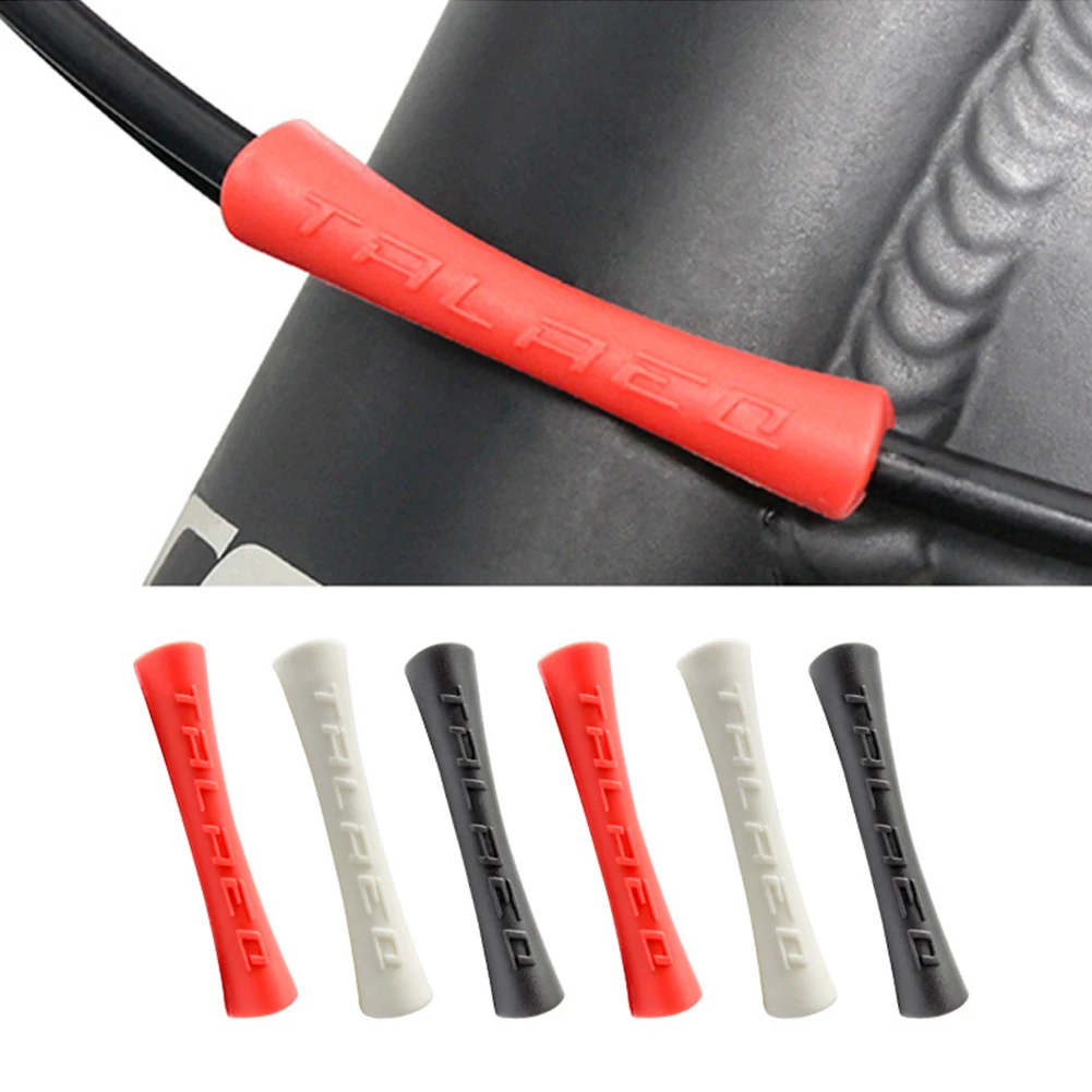 

6/8pcs Bicycle Brake Shift Cable Guard Anti-Friction Bike Frame Protector Tubes Protective Cover