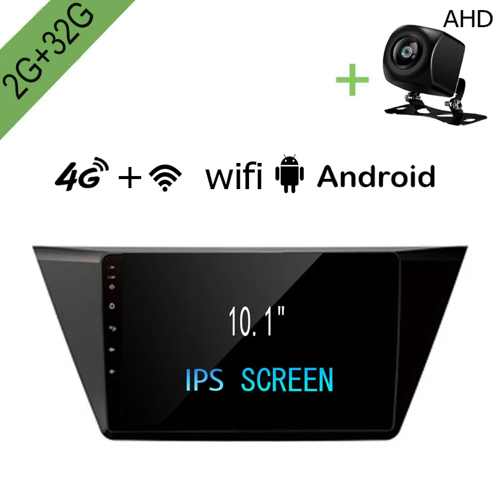 Android автомобильный Dvd gps Мультимедийный проигрыватель для Volkswagen Touran 2015-2016 2G + 32G 10 1