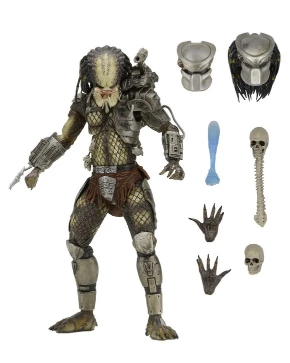 NECA оригинальный AVP Aliens vs Predator Jungle Hunter хищник ПВХ фигурка Коллекционная модель