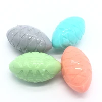 colorful ball dog toy soft rubber puppy toys puppy sound toy funny tooth small medium dogs chew toys pet supplies