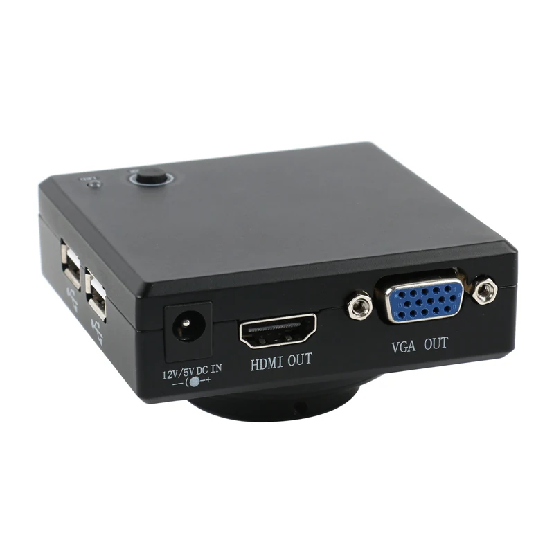 Промышленный микроскоп камера + 130X CCD объектив HD 1080P 1/2.5 &quotCMOS C интерфейс HDMI VGA