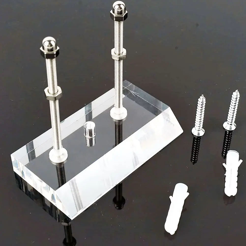 Акриловая вешалка для скейтборда настенное крепление прозрачный инструмент