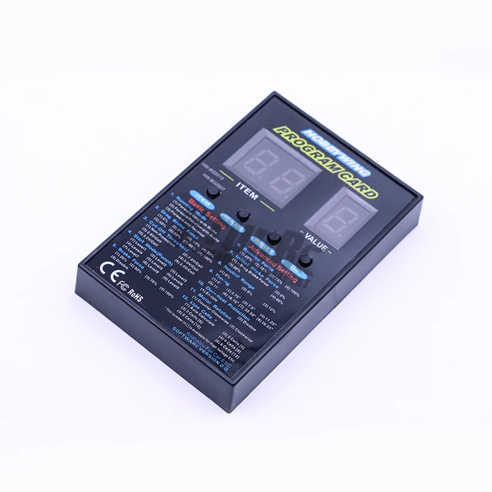 HobbyWing QuicRun WP 10BL60 бесщеточный водонепроницаемый 60A ESC для 1/10 RC автомобиля багги