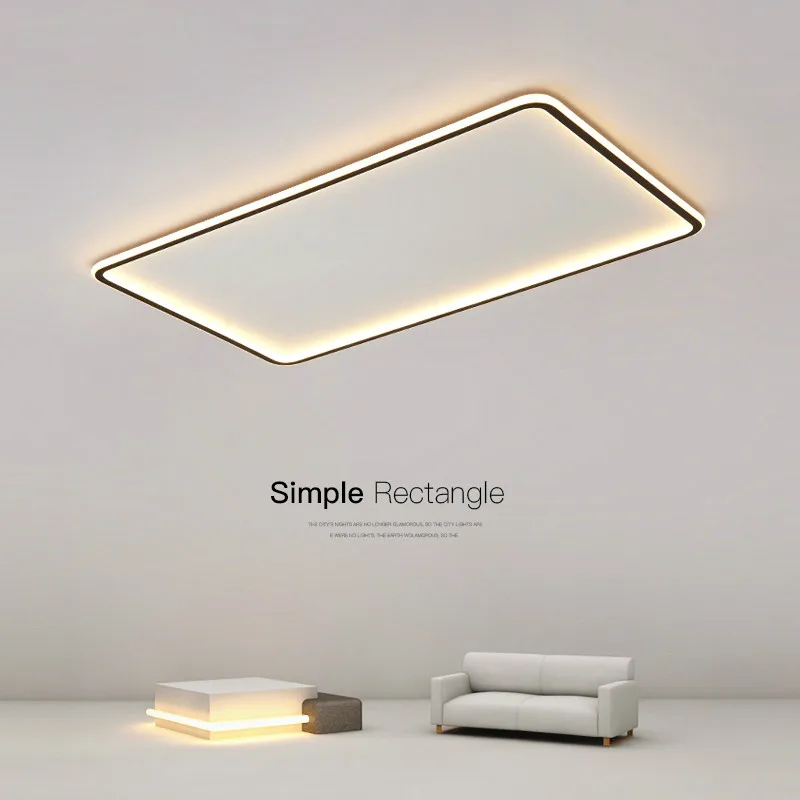 Современная светодиодная люстра лампа простой освещение для гостиной Спальня