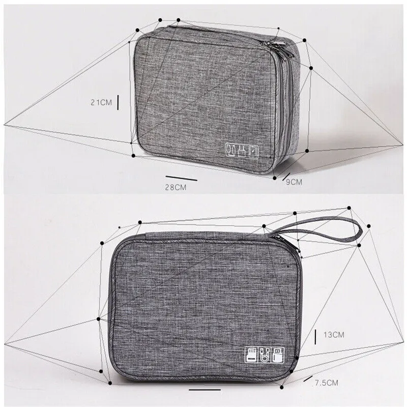 Водонепроницаемая дорожная сумка для хранения новая Электроника USB зарядное