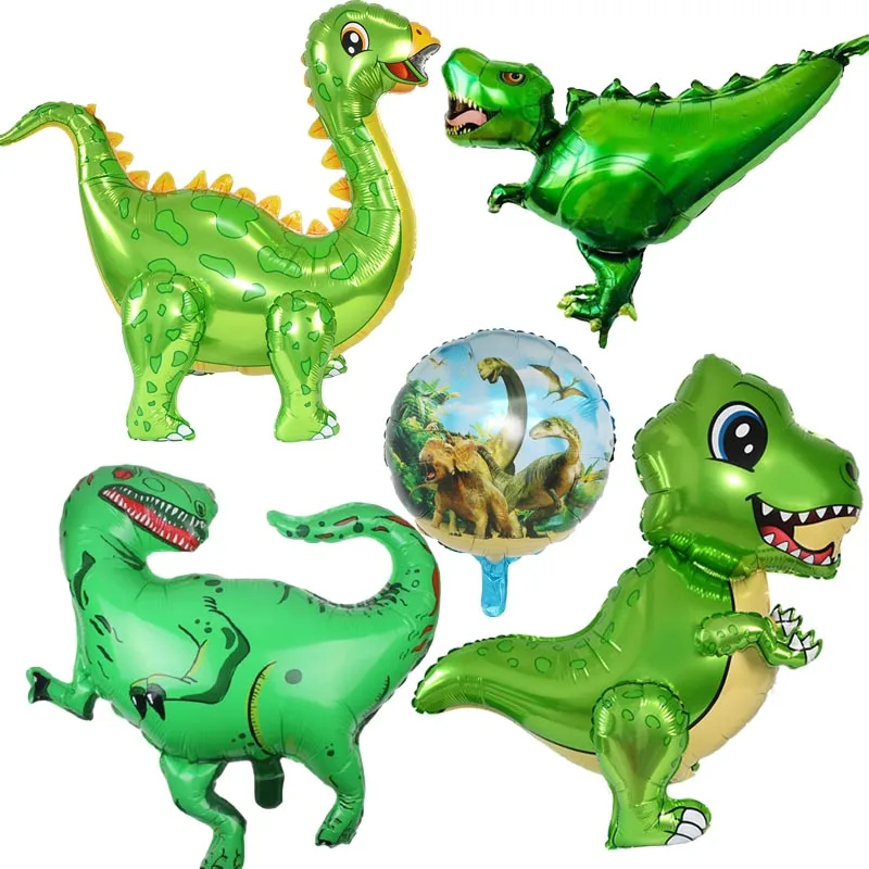 1 шт. фольгированные воздушные шары в виде динозавра Юрского периода | Дом и сад
